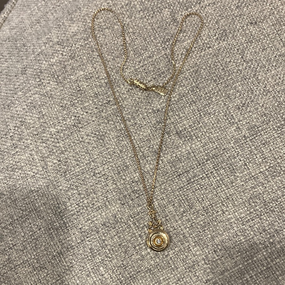 1928 pendant Locket necklace